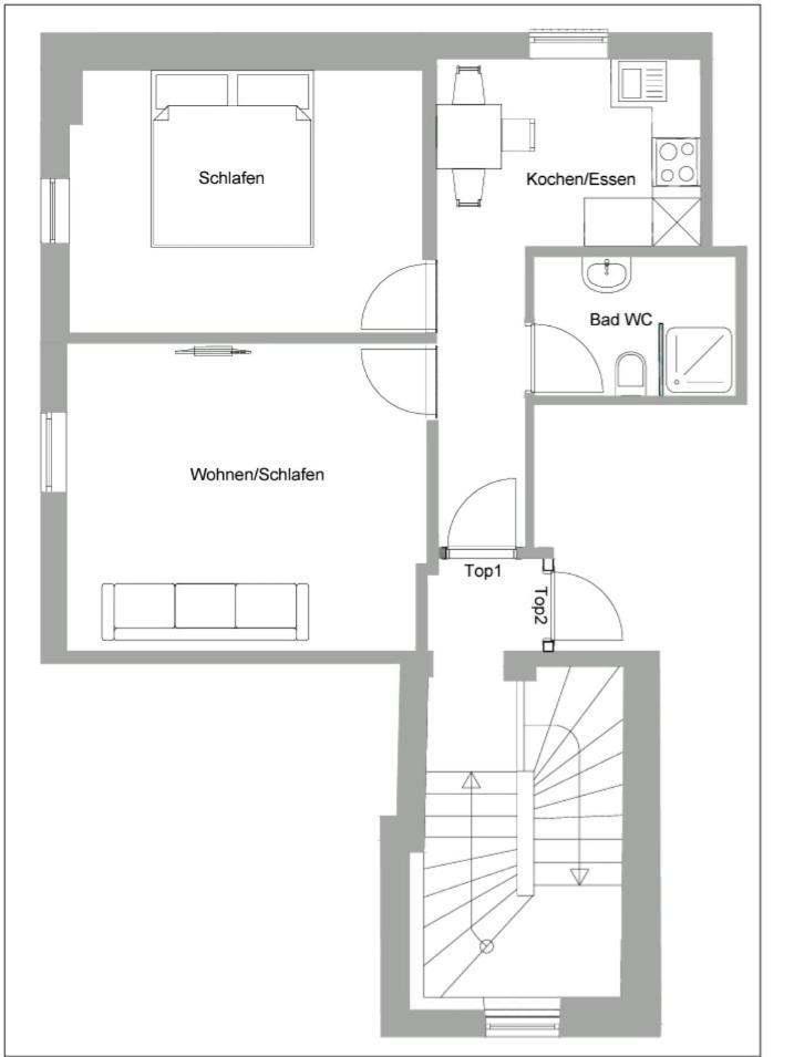 Idyllische Suite In Zentrumsnaehe Mit Parkplatz Top 1 Gmunden Ngoại thất bức ảnh